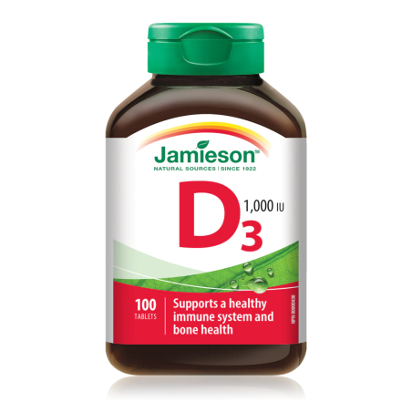 Jamieson 자미에슨 비타민D 1000IU 100정 | 매일 업데이트되는 특가 상품 | VITASHOP