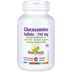 New Roots Glucosamine Sulfate 750 mg 120 Capsules | Unbeatable Prices, Daily Deals | VITASHOP