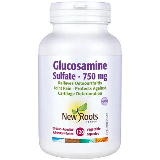 Glucosamine Sulfate 750 mg 120 Capsules | Safest & Easiest Shopping Vitamins Online | VITASHOP