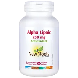 New Roots Alpha Lipoic 250 mg 60 Capsules | 每天不同折扣, 全网最低价格 | 种类齐全的保健品店铺 VITASHOP, 只有你想不到, 没有你买不到 !