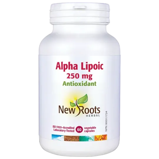 New Roots Alpha Lipoic 250 mg 60 Capsules | Unbeatable Prices, Daily Deals | VITASHOP