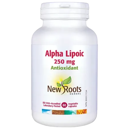 New Roots Alpha Lipoic 250 mg 60 Capsules | Unbeatable Prices, Daily Deals | VITASHOP