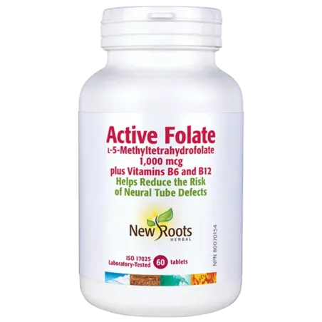 New Roots 뉴 루츠 Active Folate L -5-Methyltetrahydrofolate 60정 | 매일 업데이트되는 특가 상품 | VITASHOP