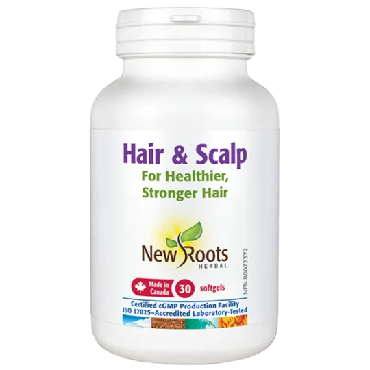 New Roots Hair & Scalp 30 Softgels | 每天不同折扣, 全网最低价格 | 种类齐全的保健品店铺 VITASHOP, 只有你想不到, 没有你买不到 !