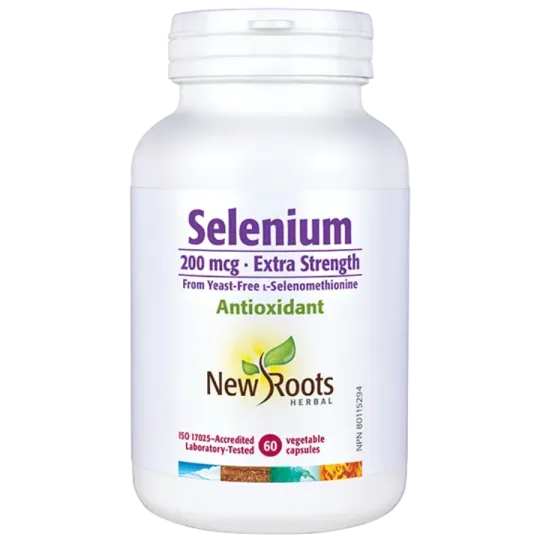 New Roots Selenium 200 mcg 60 Capsules | Unbeatable Prices, Daily Deals | VITASHOP