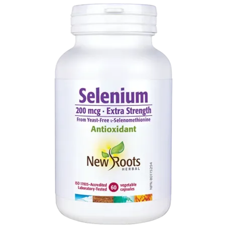 New Roots Selenium 200 mcg 60 Capsules | Unbeatable Prices, Daily Deals | VITASHOP