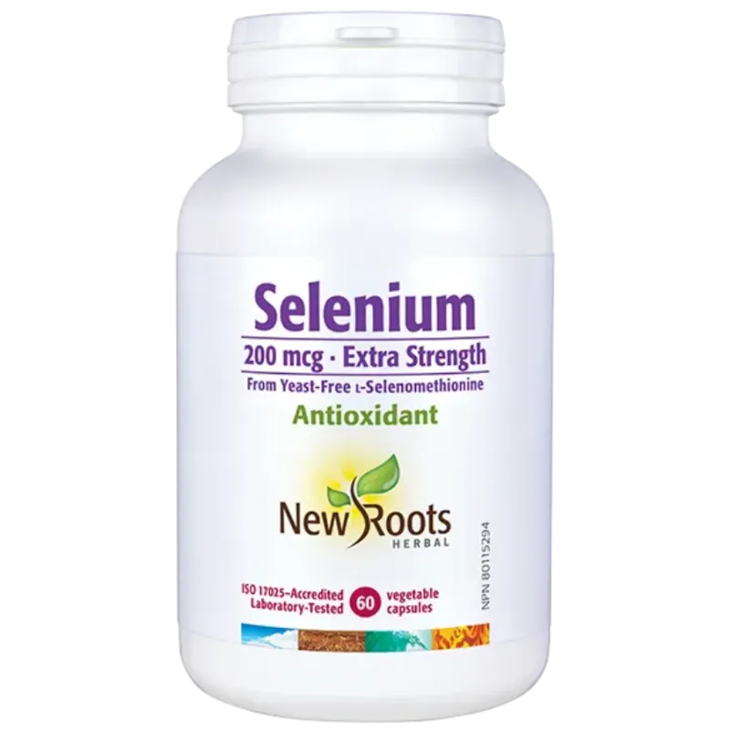 New Roots Selenium 200 mcg 60 Capsules | Unbeatable Prices, Daily Deals | VITASHOP