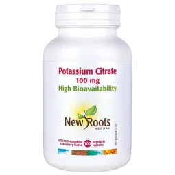 New Roots Potassium Citrate 100 mg 100 Capsules | 每天不同折扣, 全网最低价格 | 种类齐全的保健品店铺 VITASHOP, 只有你想不到, 没有你买不到 !