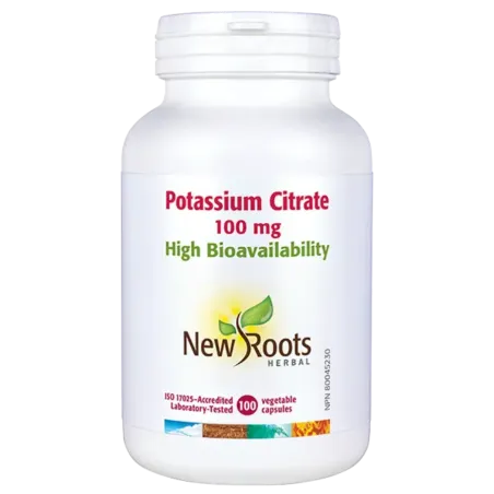 New Roots Potassium Citrate 100 mg 100 Capsules | 每天不同折扣, 全网最低价格 | 种类齐全的保健品店铺 VITASHOP, 只有你想不到, 没有你买不到 !