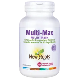 New Roots Multi-Max Multivitamin 120 Capsules | 每天不同折扣, 全网最低价格 | 种类齐全的保健品店铺 VITASHOP, 只有你想不到, 没有你买不到 !