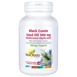 New Roots 뉴 루츠 블랙 커민 씨 오일 500 mg 120 소프트젤 | 매일 업데이트되는 특가 상품 | VITASHOP