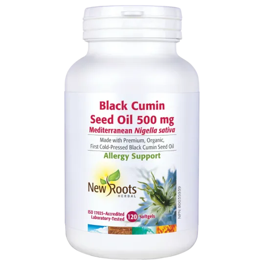 New Roots Black Cumin Seed Oil 500 mg 120 Softgels | 每天不同折扣, 全网最低价格 | 种类齐全的保健品店铺 VITASHOP, 只有你想不到, 没有你买不到 !