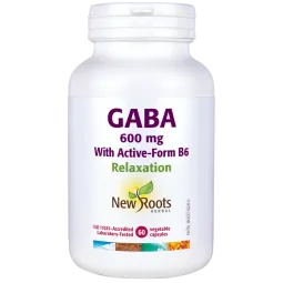 New Roots GABA 600 mg With Activated B6 60 Capsules | 每天不同折扣, 全网最低价格 | 种类齐全的保健品店铺 VITASHOP, 只有你想不到, 没有你买不到 !