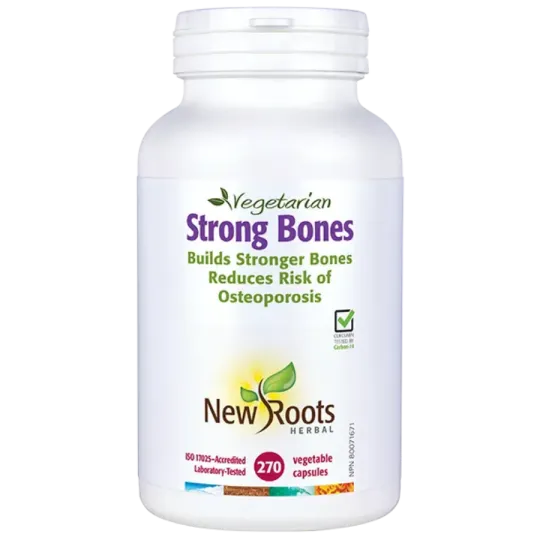 New Roots Vegetarian Strong Bones 270 Capsules | 每天不同折扣, 全网最低价格 | 种类齐全的保健品店铺 VITASHOP, 只有你想不到, 没有你买不到 !