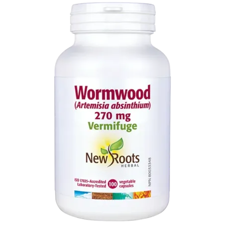 New Roots Wormwood 270 mg 100 Capsules | Unbeatable Prices, Daily Deals | VITASHOP
