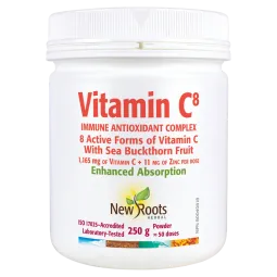 New Roots Vitamin C8 250 g | Unbeatable Prices, Daily Deals | VITASHOP