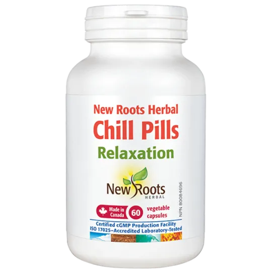 New Roots Chill Pills 60 Capsules | Safest & Easiest Shopping Vitamins Online | VITASHOP