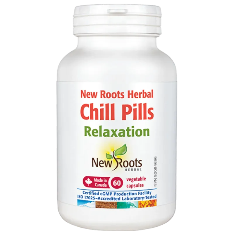 New Roots New Roots Chill Pills 60 Capsules | 每天不同折扣, 全网最低价格 | 种类齐全的保健品店铺 VITASHOP, 只有你想不到, 没有你买不到 !