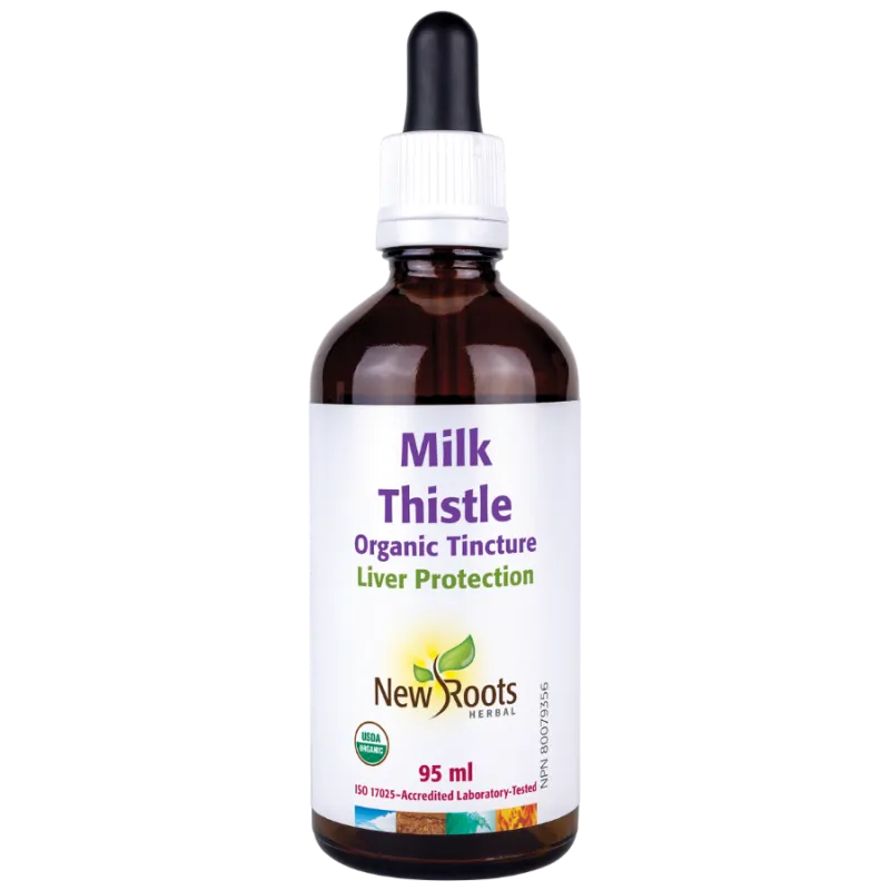 New Roots Milk Thistle Organic Tincture 95 ml | 每天不同折扣, 全网最低价格 | 种类齐全的保健品店铺 VITASHOP, 只有你想不到, 没有你买不到 !
