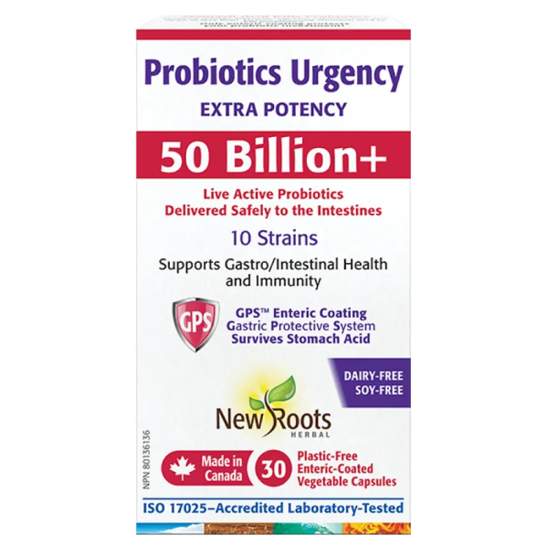 New Roots Probiotics Urgency 30 Capsules | 每天不同折扣, 全网最低价格 | 种类齐全的保健品店铺 VITASHOP, 只有你想不到, 没有你买不到 !