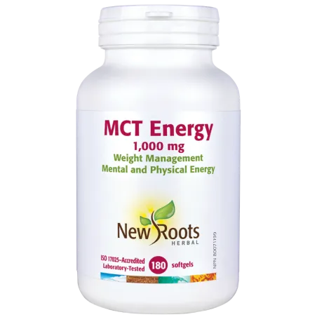 New Roots MCT Energy 180 Softgels | Unbeatable Prices, Daily Deals | VITASHOP