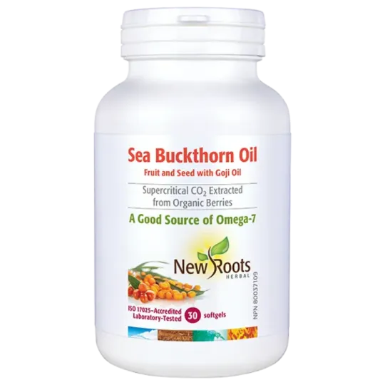 New Roots Seabuckthorn Oil 30 Softgels | 每天不同折扣, 全网最低价格 | 种类齐全的保健品店铺 VITASHOP, 只有你想不到, 没有你买不到 !