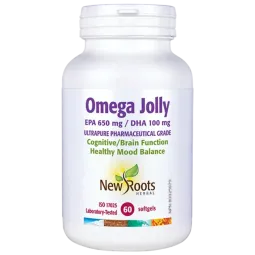 Omega Jolly EPA 650 mg / DHA 100 mg 60 Softgels | Safest & Easiest Shopping Vitamins Online | VITASHOP