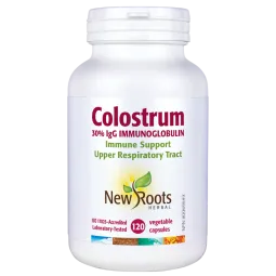 New Roots Colostrum 30% IgG Immunoglobulin 120 Capsules | 每天不同折扣, 全网最低价格 | 种类齐全的保健品店铺 VITASHOP, 只有你想不到, 没有你买不到 !