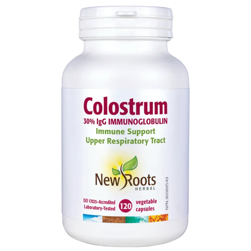 New Roots Colostrum 30% IgG Immunoglobulin 120 Capsules | 每天不同折扣, 全网最低价格 | 种类齐全的保健品店铺 VITASHOP, 只有你想不到, 没有你买不到 !