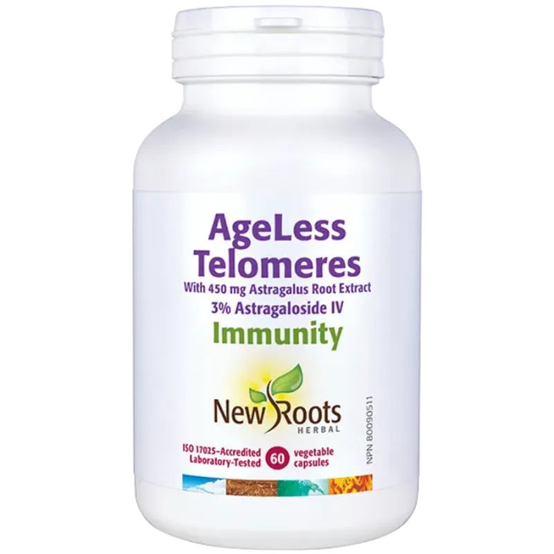 New Roots Ageless Telomeres Immunity 60 Capsules | 每天不同折扣, 全网最低价格 | 种类齐全的保健品店铺 VITASHOP, 只有你想不到, 没有你买不到 !