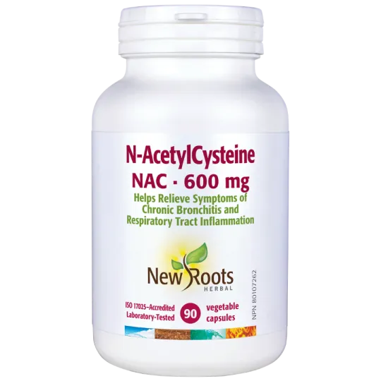 New Roots 뉴 루츠 N-아세틸시스테인 600mg 항산화제 90캡슐 | 매일 업데이트되는 특가 상품 | VITASHOP