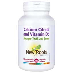 New Roots Calcium Citrate & Vitamin D 150 Capsules | 每天不同折扣, 全网最低价格 | 种类齐全的保健品店铺 VITASHOP, 只有你想不到, 没有你买不到 !
