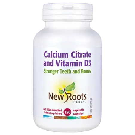 New Roots Calcium Citrate & Vitamin D 150 Capsules | 每天不同折扣, 全网最低价格 | 种类齐全的保健品店铺 VITASHOP, 只有你想不到, 没有你买不到 !