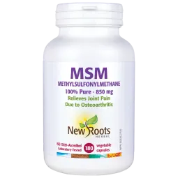New Roots MSM Methylsulfonylmethane 100% Pure 850 mg 180 Capsules | 每天不同折扣, 全网最低价格 | 种类齐全的保健品店铺 VITASHOP, 只有你想不到, 没有你买不到 !