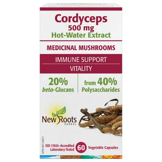 New Roots Cordyceps 60 Capsules | 每天不同折扣, 全网最低价格 | 种类齐全的保健品店铺 VITASHOP, 只有你想不到, 没有你买不到 !