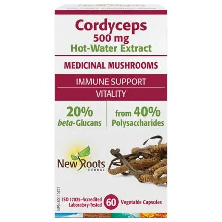 New Roots Cordyceps 60 Capsules | 每天不同折扣, 全网最低价格 | 种类齐全的保健品店铺 VITASHOP, 只有你想不到, 没有你买不到 !