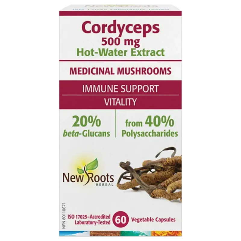 New Roots Cordyceps 60 Capsules | 每天不同折扣, 全网最低价格 | 种类齐全的保健品店铺 VITASHOP, 只有你想不到, 没有你买不到 !