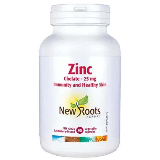 Zinc Chelate 25 mg 90 Capsules | Safest & Easiest Shopping Vitamins Online | VITASHOP