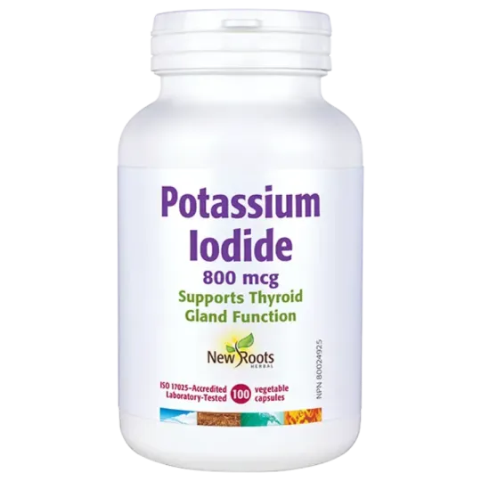 New Roots Potassium Iodide 800 mcg 100 Capsules | Unbeatable Prices, Daily Deals | VITASHOP