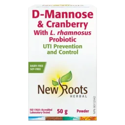 New Roots D-Mannose & Cranberry 50 g | 每天不同折扣, 全网最低价格 | 种类齐全的保健品店铺 VITASHOP, 只有你想不到, 没有你买不到 !