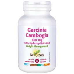 New Roots Garcinia Cambogia 600 mg 60% Hydroxycitric Acid 90 Capsules | Unbeatable Prices, Daily Deals | VITASHOP