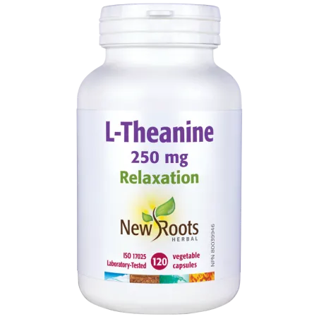 New Roots L-Theanine 250 mg 120 Capsules | Unbeatable Prices, Daily Deals | VITASHOP