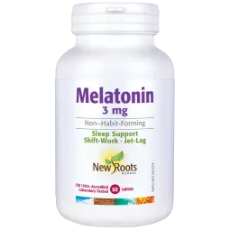 New Roots Melatonin 3 mg Sleep Support 60 Tablets | Unbeatable Prices, Daily Deals | VITASHOP
