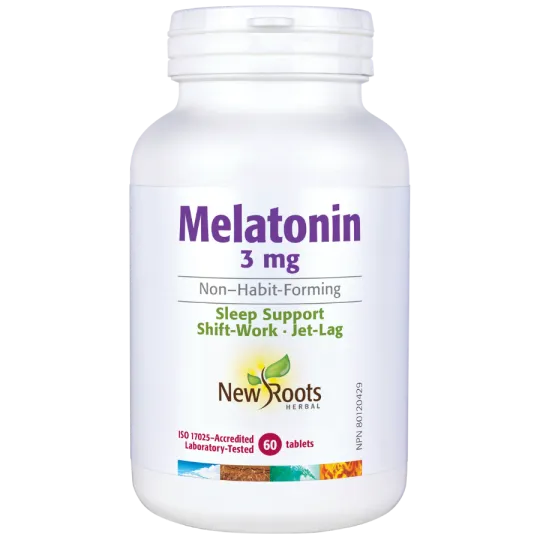 Melatonin 3 mg Sleep Support 60 Tablets | Safest & Easiest Shopping Vitamins Online | VITASHOP