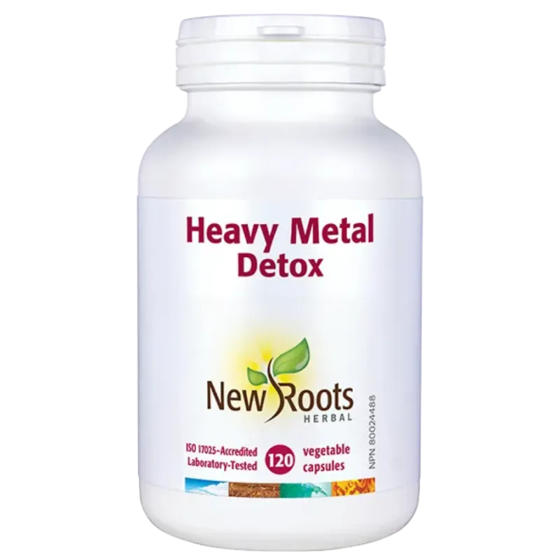 New Roots Heavy Metal Detox 120 Capsules | 每天不同折扣, 全网最低价格 | 种类齐全的保健品店铺 VITASHOP, 只有你想不到, 没有你买不到 !