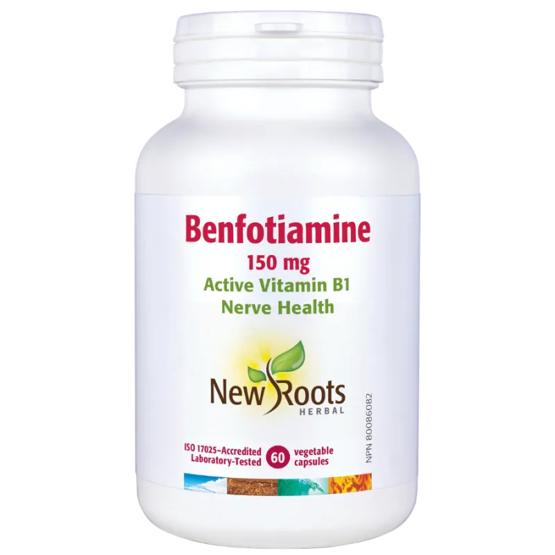 New Roots Benfotiamine 150 mg 60 Capsules | 每天不同折扣, 全网最低价格 | 种类齐全的保健品店铺 VITASHOP, 只有你想不到, 没有你买不到 !
