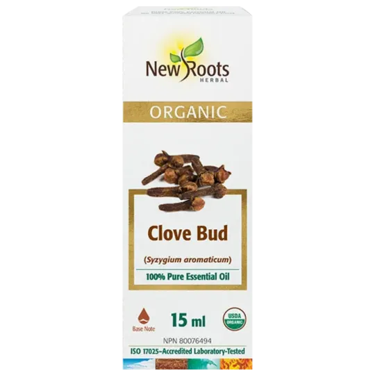 New Roots Clove Bud Essential Oil 100% Pure 15 ml | 每天不同折扣, 全网最低价格 | 种类齐全的保健品店铺 VITASHOP, 只有你想不到, 没有你买不到 !
