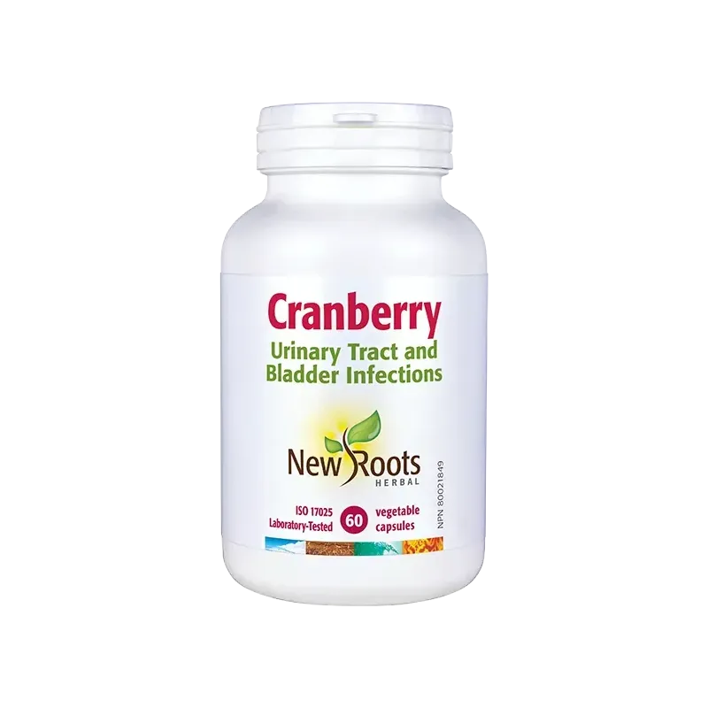New Roots Cranberry 60 Capsules | Unbeatable Prices, Daily Deals | VITASHOP