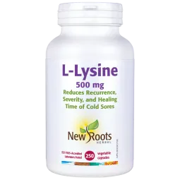 New Roots L-Lysine 250 Capsules | 每天不同折扣, 全网最低价格 | 种类齐全的保健品店铺 VITASHOP, 只有你想不到, 没有你买不到 !