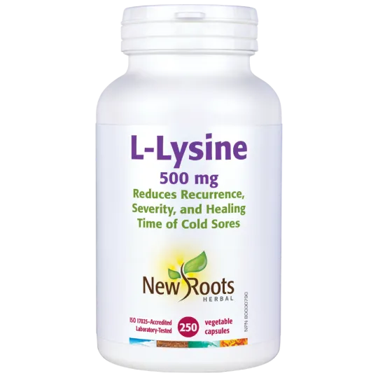 New Roots L-Lysine 250 Capsules | 每天不同折扣, 全网最低价格 | 种类齐全的保健品店铺 VITASHOP, 只有你想不到, 没有你买不到 !